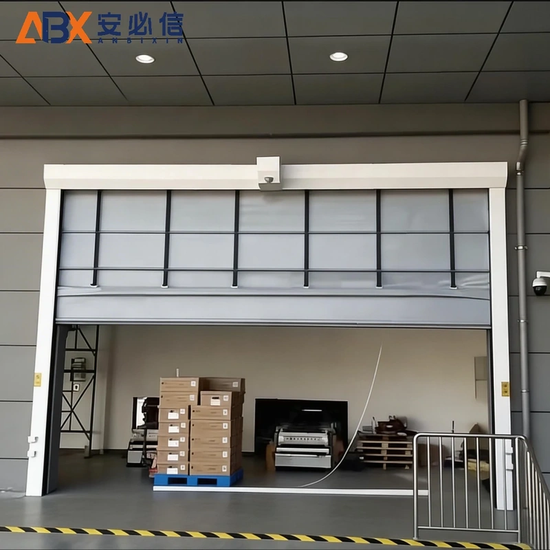 白山市软帘堆积门