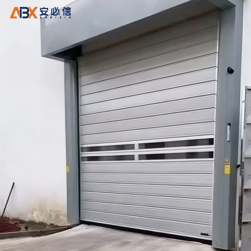 白山市螺旋式快速门